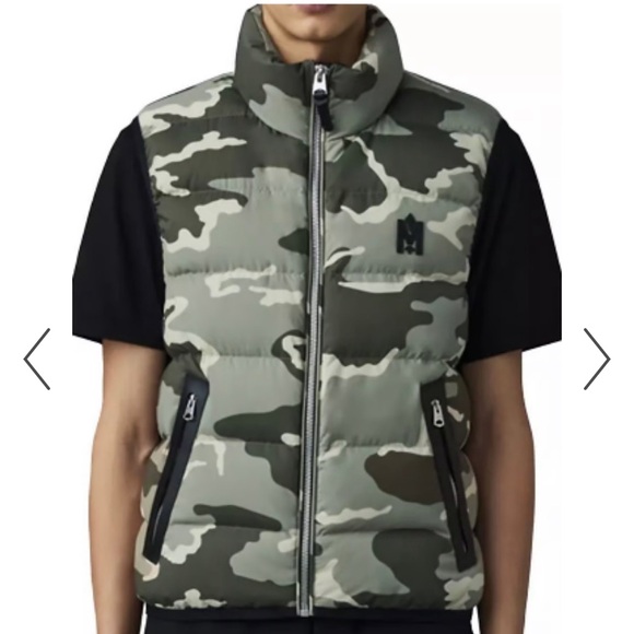 Mackage Camo Mens Vest - Picture 5 of 5